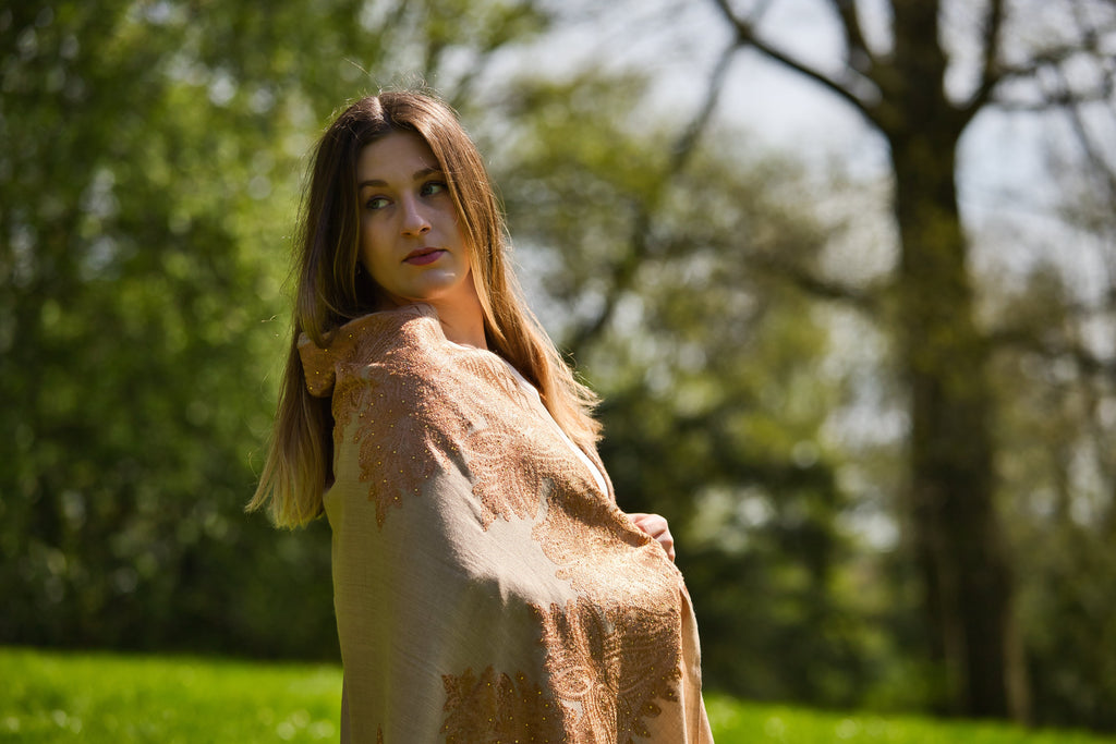 Silk Pashmina Shawls