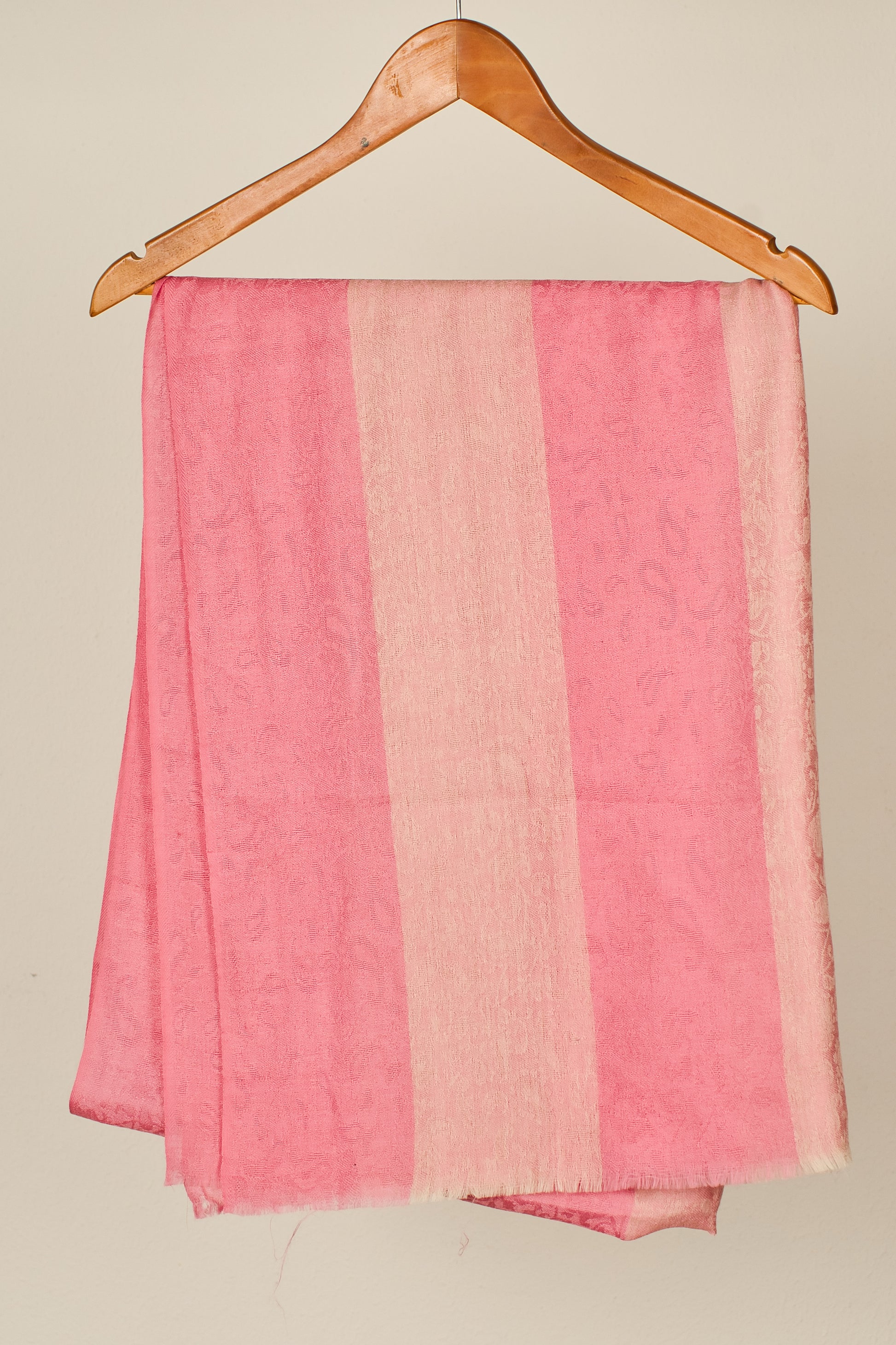 Pashmina Fine Wool Silk Pashmina Shawl with Elegant Paisley & Floral Design