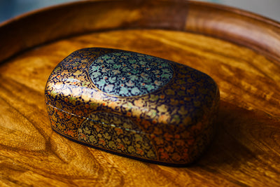 Hand-Painted Kashmiri Papier Mâché Jewelry Storage Box